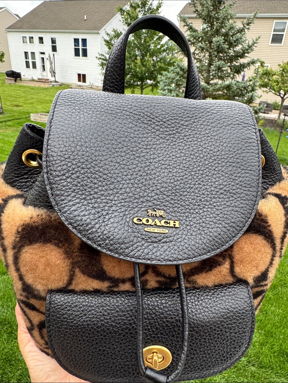 🤎Limited edition 🤎Coach X Jennifer Lopez Pennie Backpack 22 🎒 - Picture 15 of 16